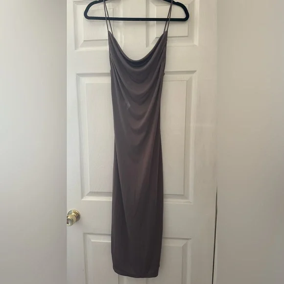 Zara midi brown dress - Picture 2 of 5